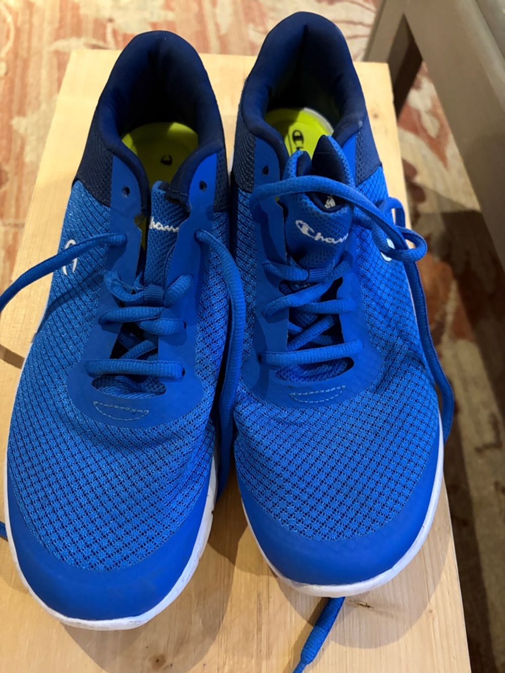 Champion Royal Blue Mesh Athletic Sneakers